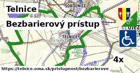 bezbarierový prístup v Telnice