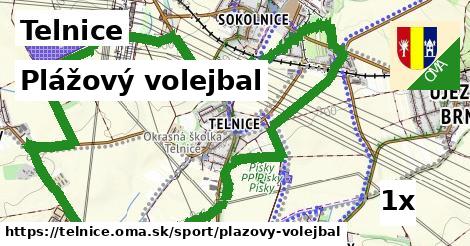 plážový volejbal v Telnice