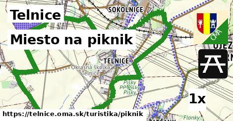 miesto na piknik v Telnice