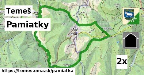 pamiatky v Temeš