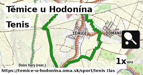 tenis v Těmice u Hodonína