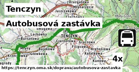 autobusová zastávka v Tenczyn