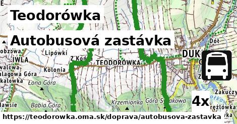 Autobusová zastávka, Teodorówka