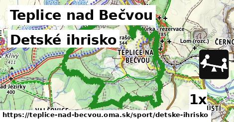 Detské ihrisko, Teplice nad Bečvou