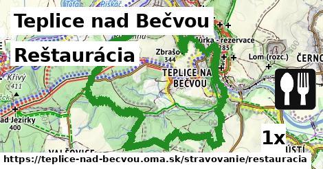 Reštaurácia, Teplice nad Bečvou