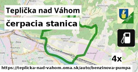 čerpacia stanica, Teplička nad Váhom