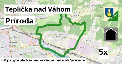 príroda v Teplička nad Váhom