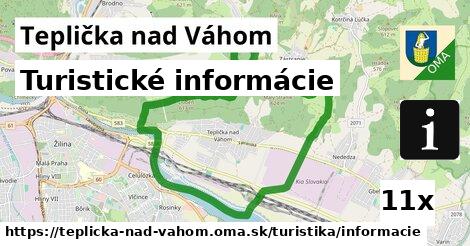 Turistické informácie, Teplička nad Váhom