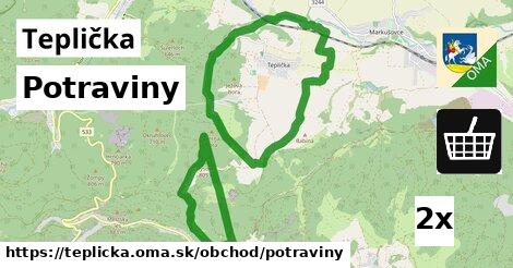 Potraviny, Teplička