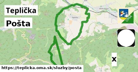 Pošta, Teplička