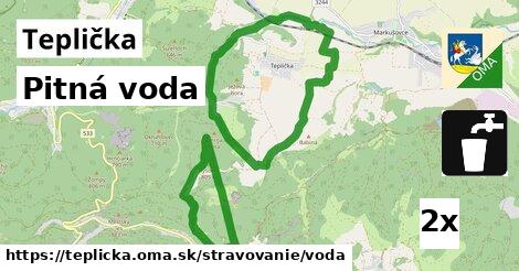 Pitná voda, Teplička