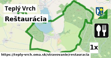 Reštaurácia, Teplý Vrch