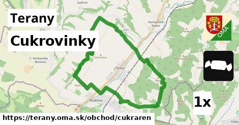 cukrovinky v Terany