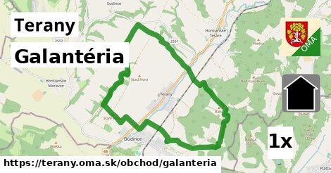 galantéria v Terany