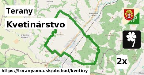 kvetinárstvo v Terany