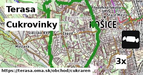 Cukrovinky, Terasa