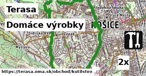 Domáce výrobky, Terasa