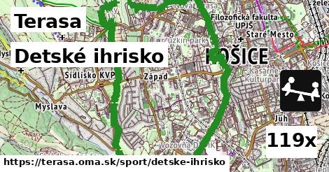 detské ihrisko v Terasa