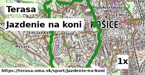 jazdenie na koni v Terasa