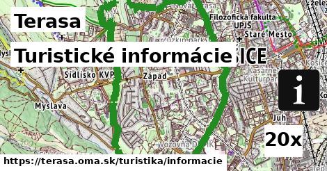 turistické informácie v Terasa