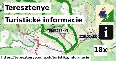 Turistické informácie, Teresztenye