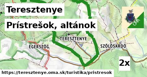 Prístrešok, altánok, Teresztenye