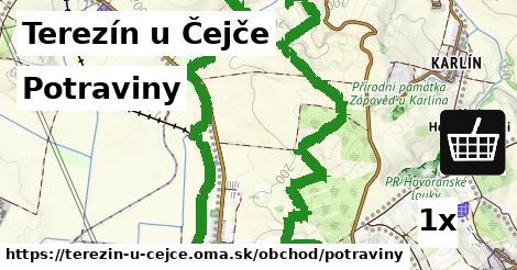 Potraviny, Terezín u Čejče