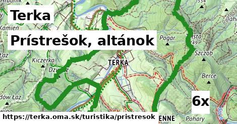 Prístrešok, altánok, Terka