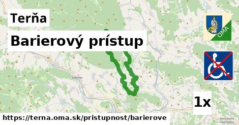 Barierový prístup, Terňa