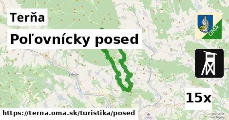 Poľovnícky posed, Terňa