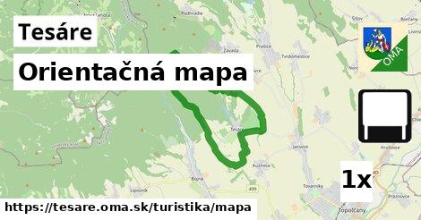 Orientačná mapa, Tesáre