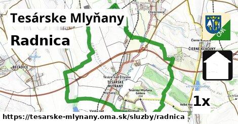 radnica v Tesárske Mlyňany