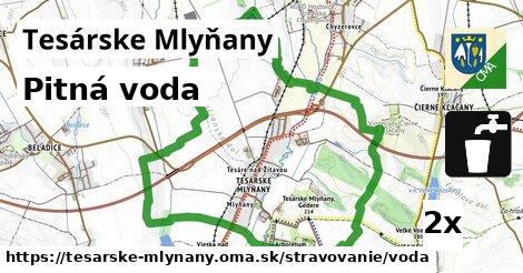 Pitná voda, Tesárske Mlyňany