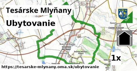 ubytovanie v Tesárske Mlyňany