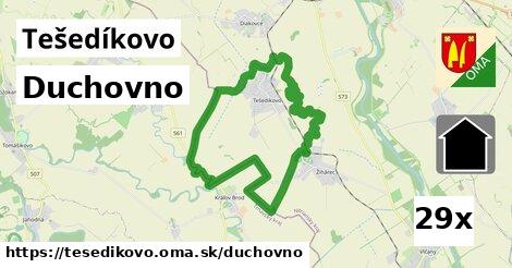 duchovno v Tešedíkovo