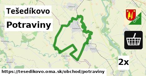 Potraviny, Tešedíkovo