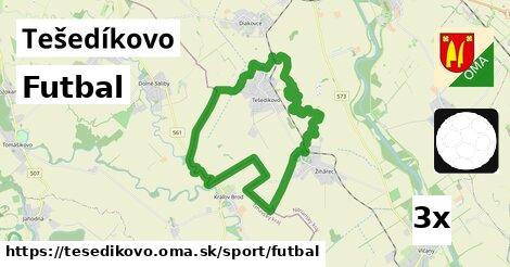 Futbal, Tešedíkovo