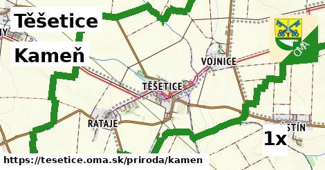 Kameň, Těšetice