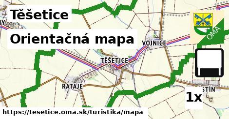 Orientačná mapa, Těšetice