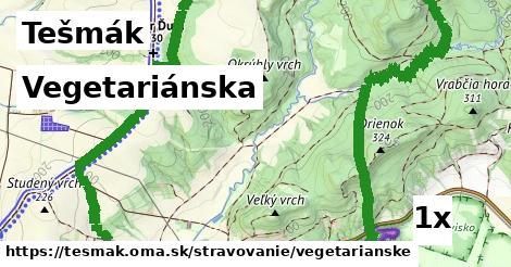 vegetariánska v Tešmák