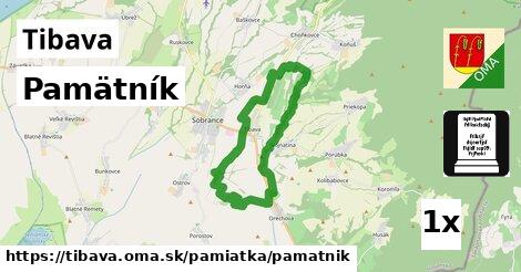 Pamätník, Tibava