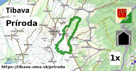príroda v Tibava