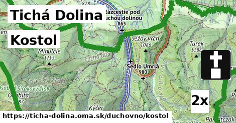 Kostol, Tichá Dolina