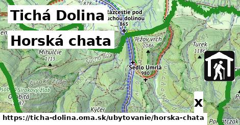 Horská chata, Tichá Dolina