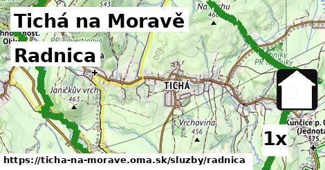 radnica v Tichá na Moravě