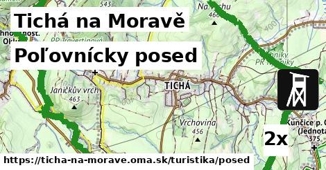 Poľovnícky posed, Tichá na Moravě