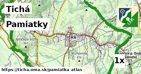 pamiatky v Tichá