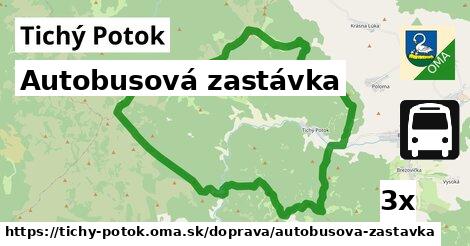 Autobusová zastávka, Tichý Potok