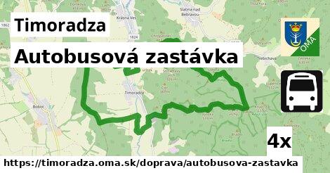 Autobusová zastávka, Timoradza