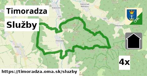 služby v Timoradza